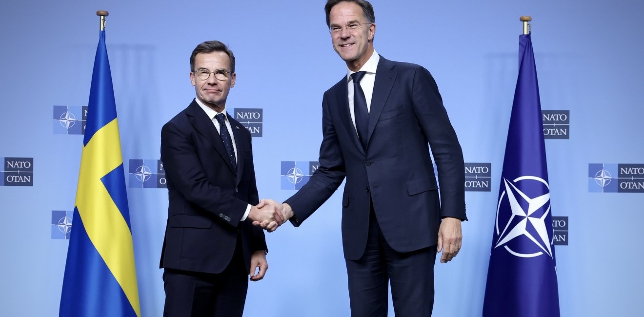 NATO Secretary General meets with the Prime Minister of Sweden