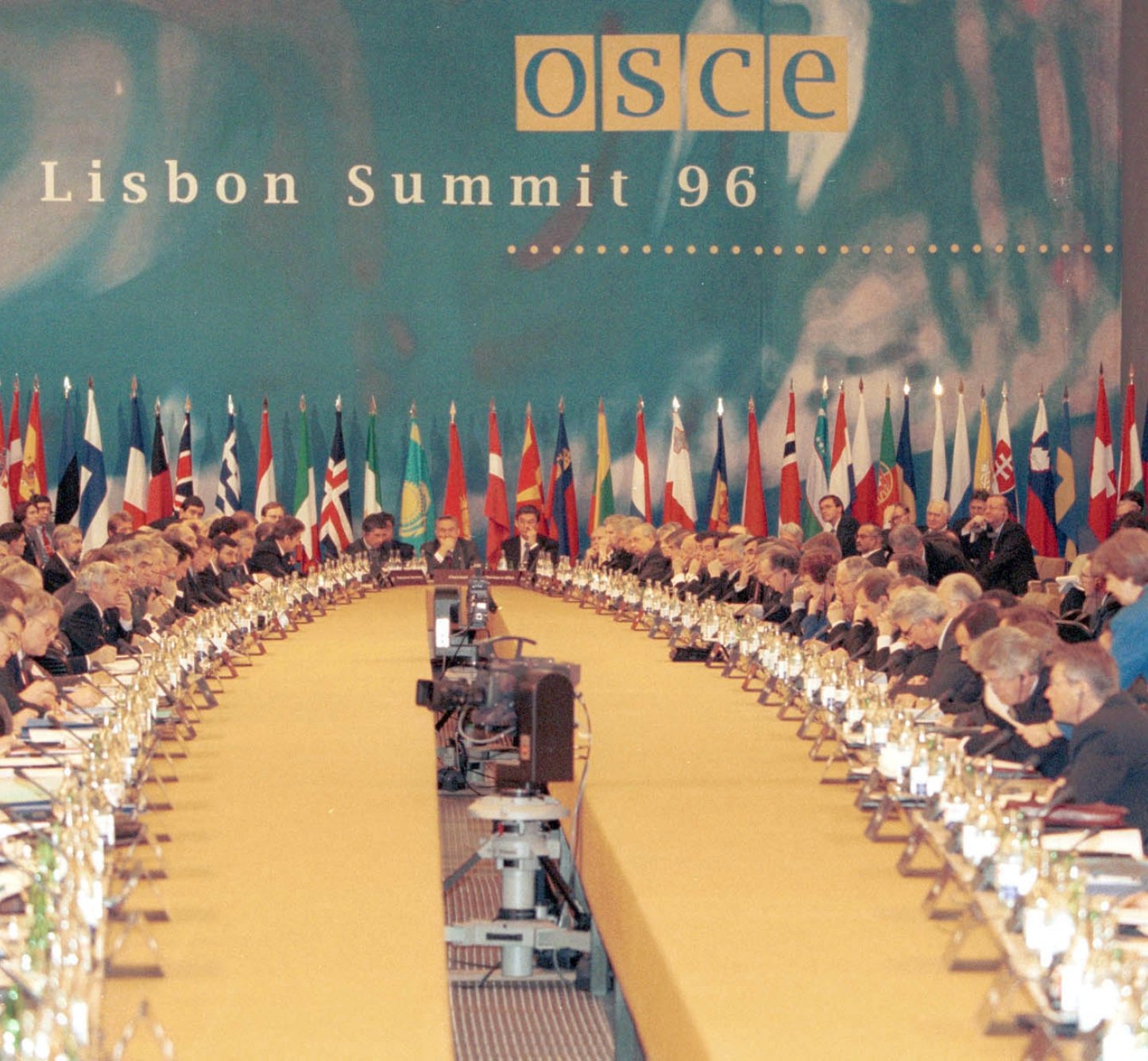 File photo of the OSCE 1996 Summit in Lisbon.