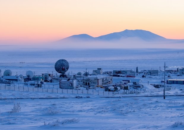 Arctic science research station pic