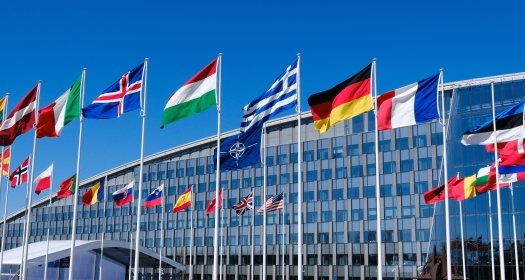 NATO HQ Flags