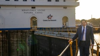 Secretary Rubio Tours Miraflores Locks