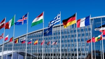 NATO HQ Flags