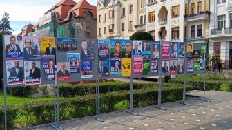 Romanian Campaign posters