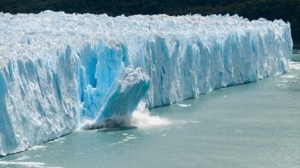 Ice Calving at the Perito Moreno Glacier, Patagonia, Argentina