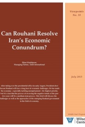 Can Rouhani Resolve Iran’s Economic Conundrum?