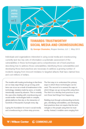 Towards Trustworthy Social Media and Crowdsourcing