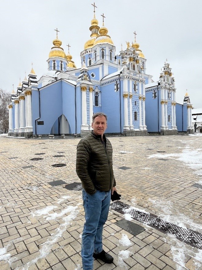 Mark Green at St. Michael's Monastery