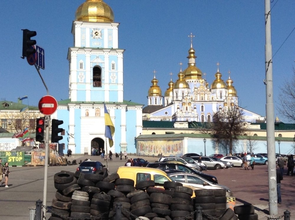 St. Michael's Monastery with Barricade