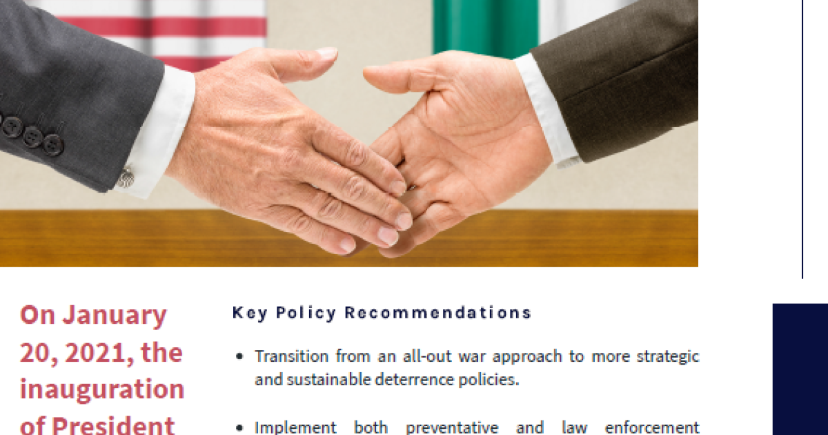 Putting Citizens' Security First: Towards a New Chapter in US-Mexico ...