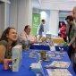 Elizabeth Hargrave showcasing Wingspan and Under Grove at the Serious Games Initiative's 20th Anniversary