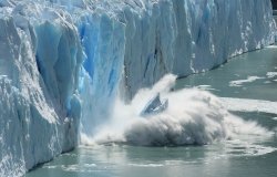 Melting iceberg